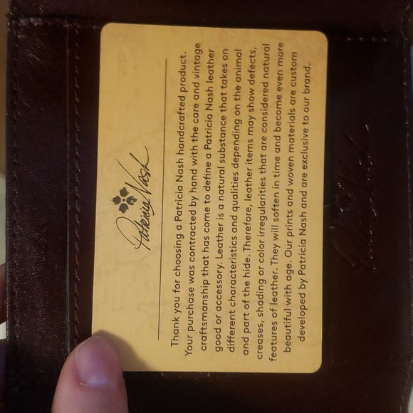 Leather Patricia Nash Wallet - Picture 5 of 12